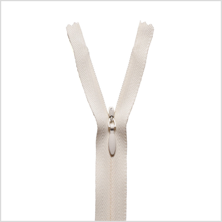 template--25130090922057__main-Invisible Zipper 24" by YKK - 121 White Asparagus