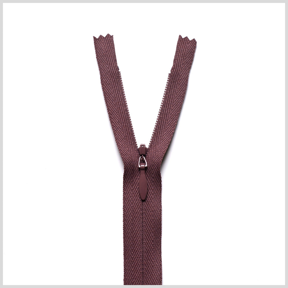 Invisible Zipper 24" by YKK - 215 Purple Brown