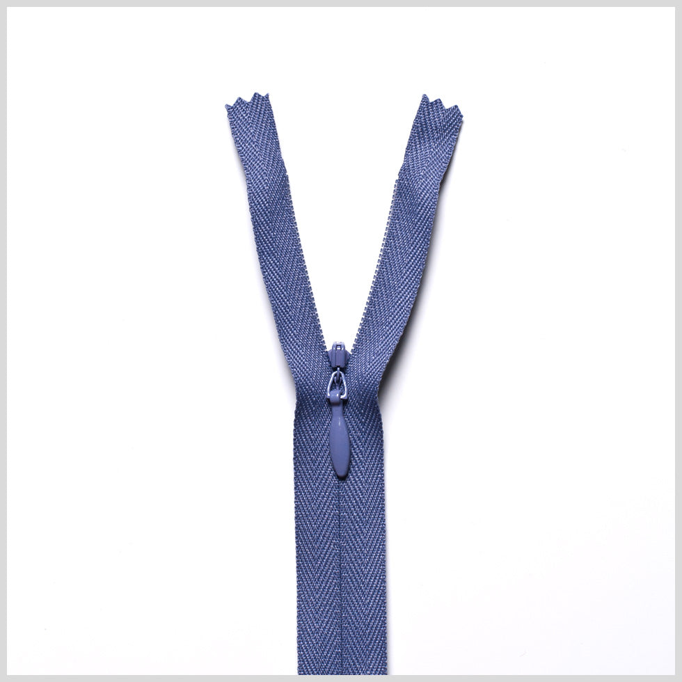 Invisible Zipper 24" by YKK - 379 Blue Gray