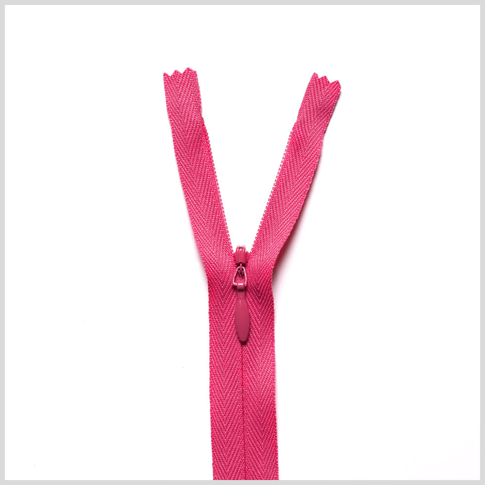 Invisible Zipper 24" by YKK - 397 Bright Pink
