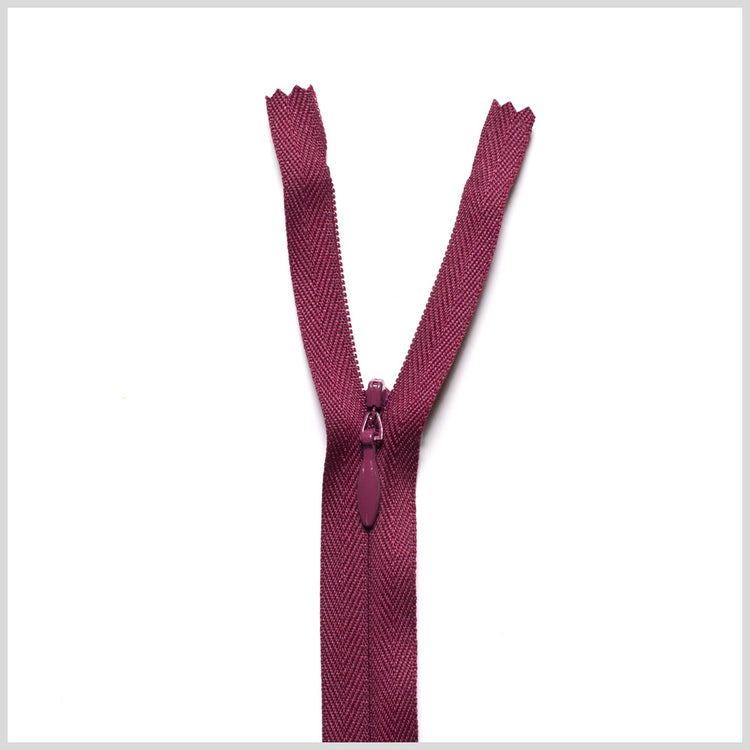 template--26688905969737__main-Invisible Zipper 24" by YKK - 525 Wine
