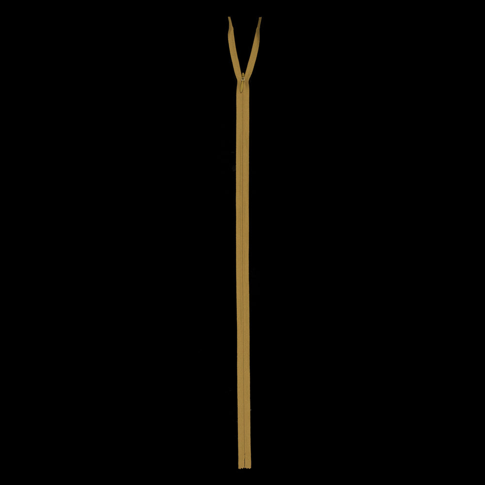 Invisible Zipper 24" by YKK - 828 Ceylon Yellow Detail