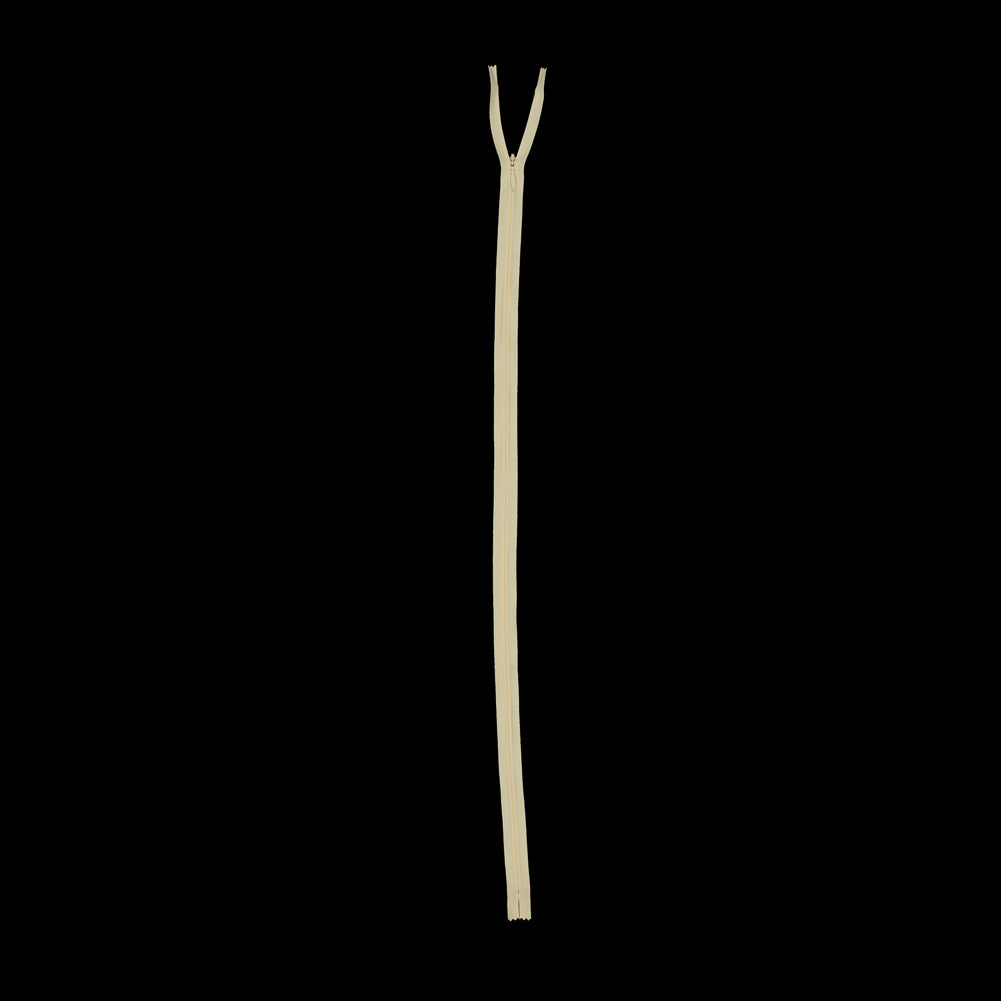 Invisible Zipper 24" by YKK - 842 Corn Silk Yellow Detail