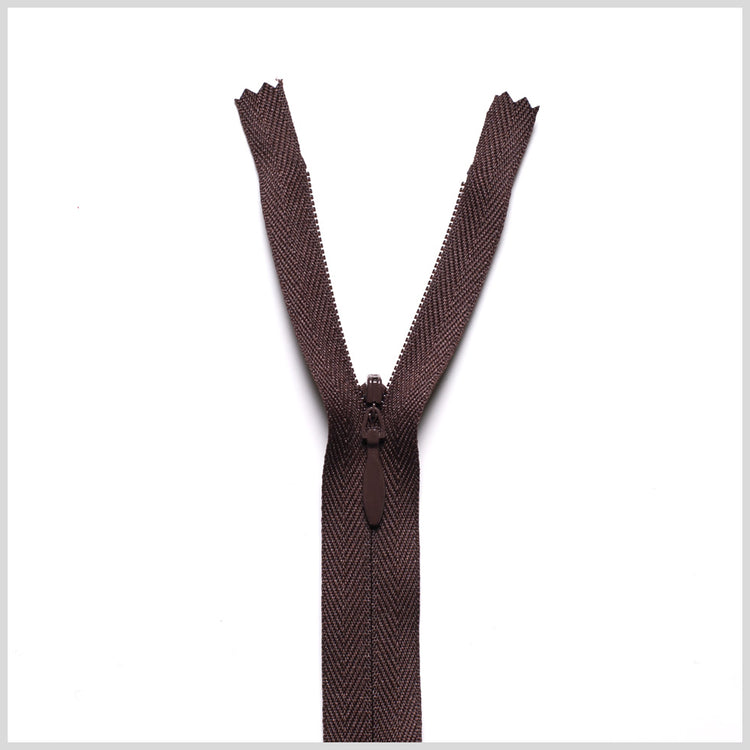 template--25130090922057__main-Invisible Zipper 24" by YKK - 868 Rich Brown