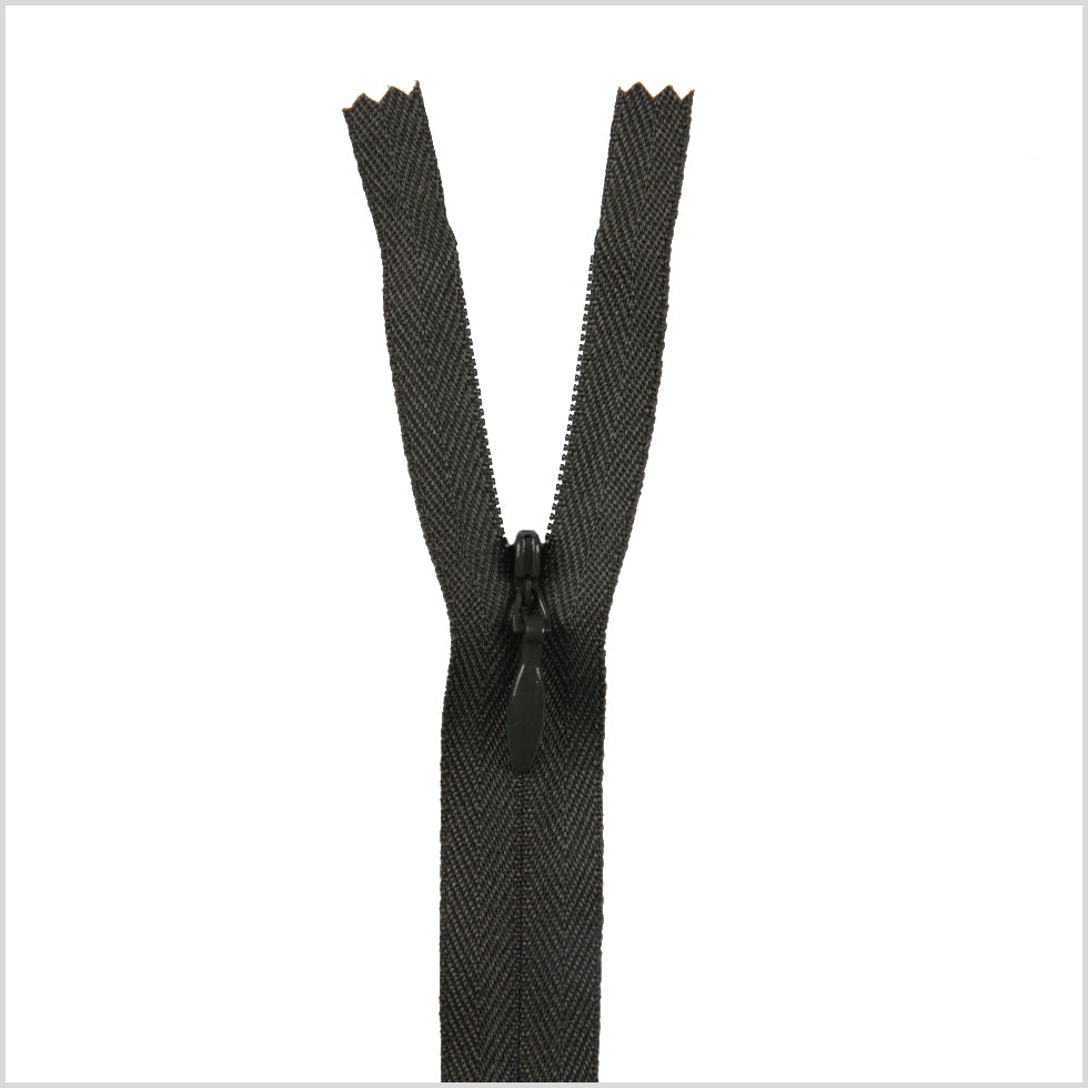 Invisible Zipper 9" by YKK - 120 Greyish Olive
