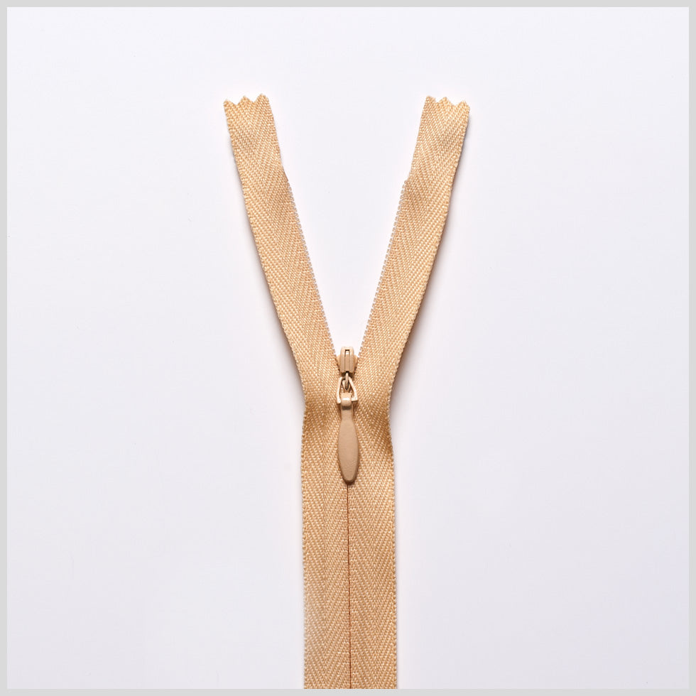 Invisible Zipper 9" by YKK - 128 Light Khaki