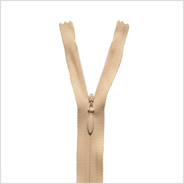 Invisible Zipper 9" by YKK - 129 Flesh