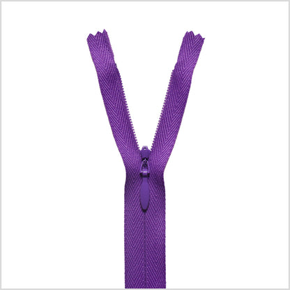 Invisible Zipper 9" by YKK - 284 Royal Purple