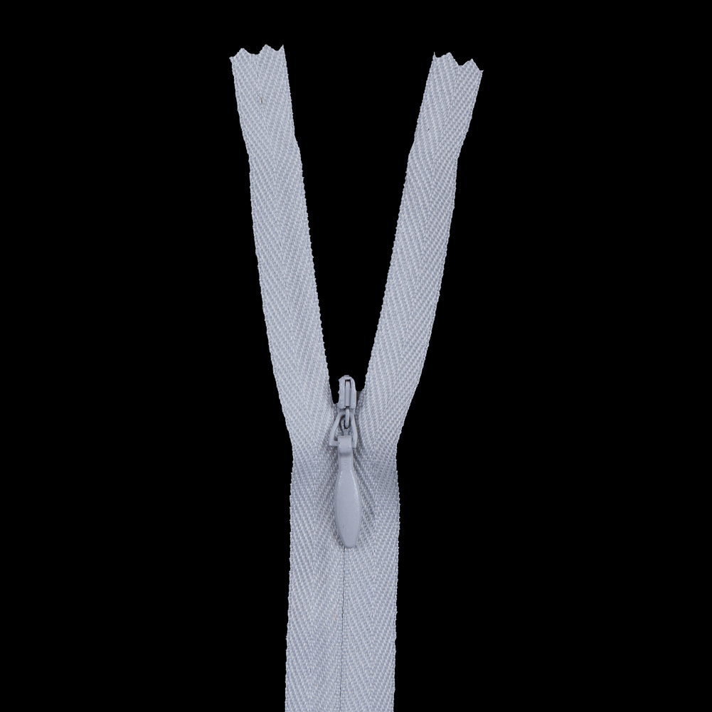 Invisible Zipper 9" by YKK - 316 Light Gray