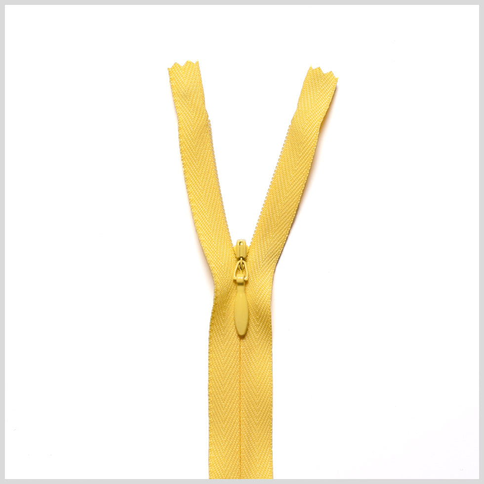 Invisible Zipper 9" by YKK - 504 Lemon