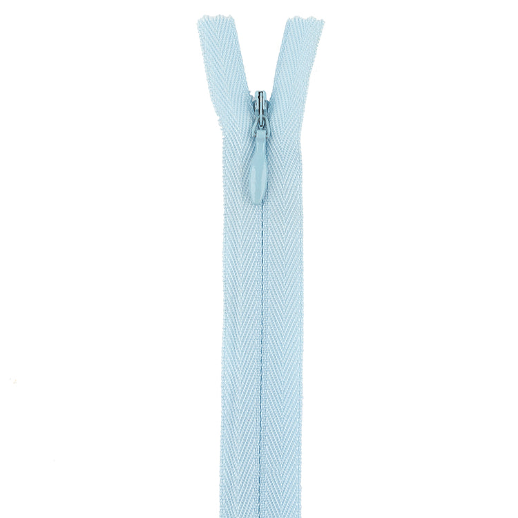 template--26688905969737__main-Invisible Zipper 9" by YKK - 542 Light Blue