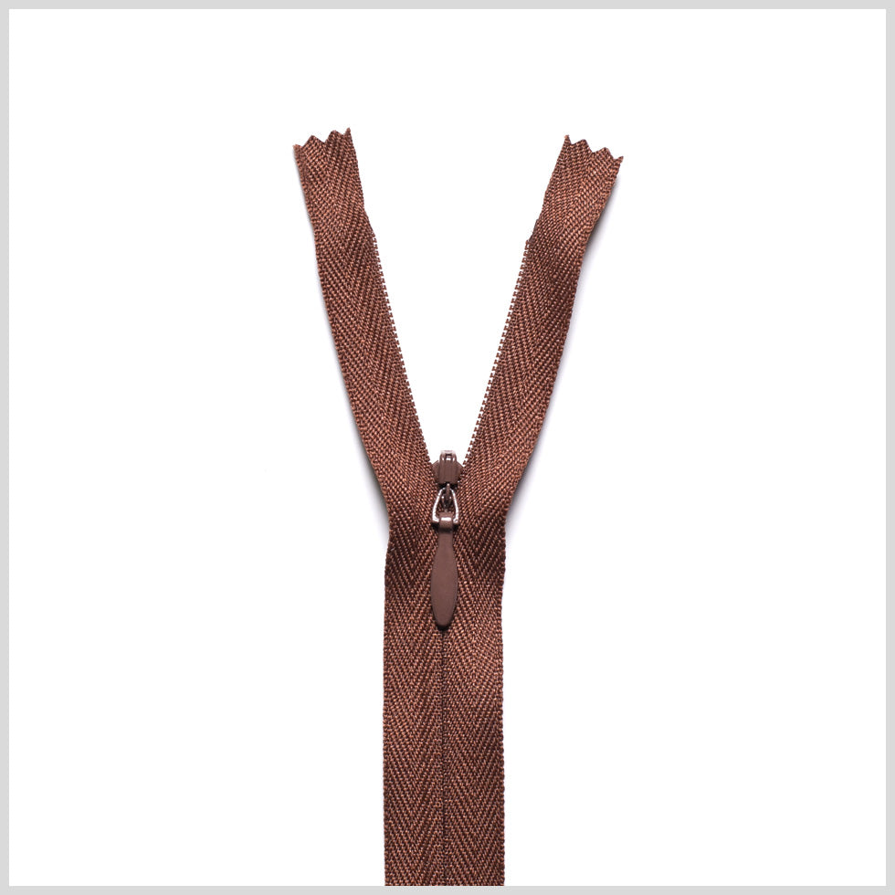 Invisible Zipper 9" by YKK - 568 Chocolate