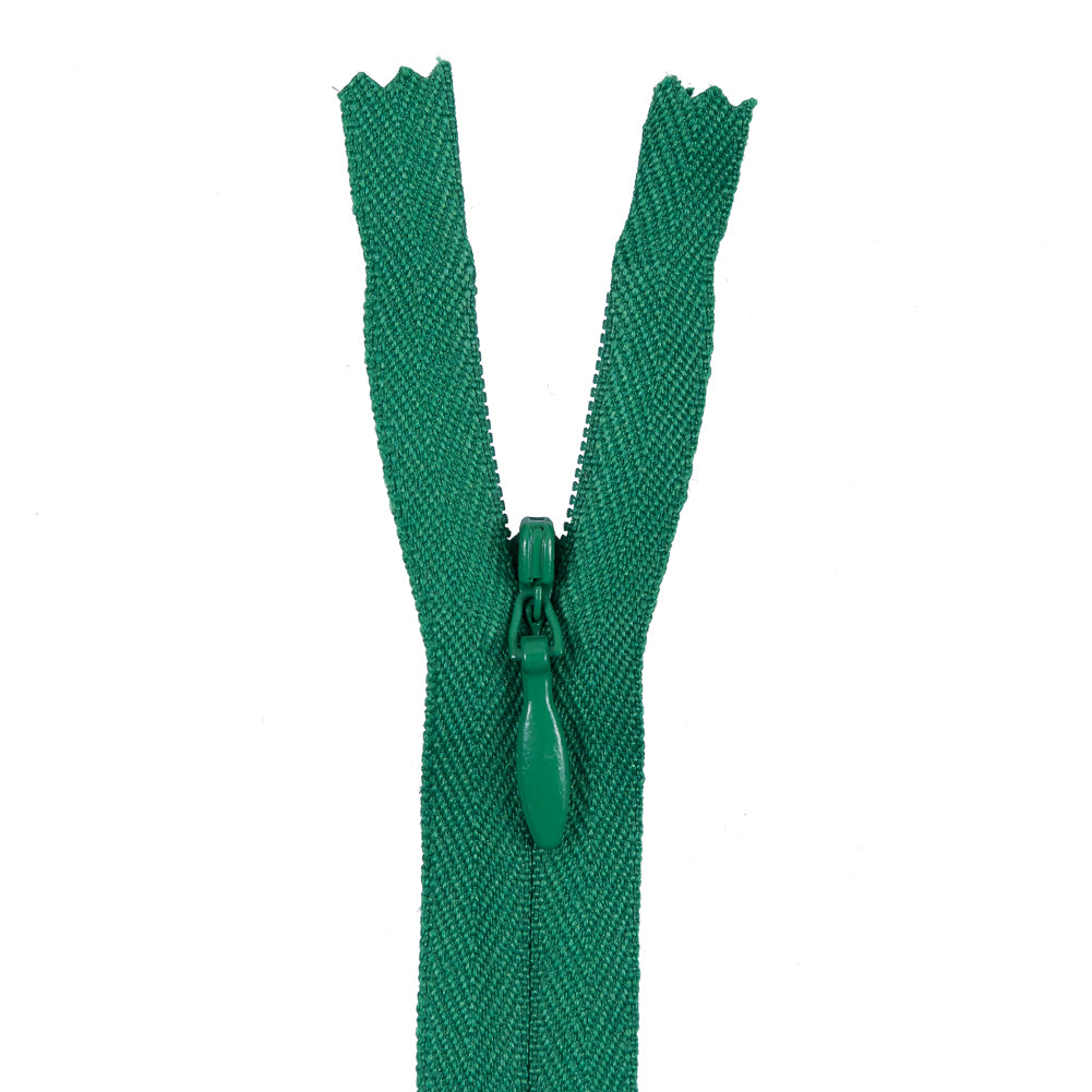Invisible Zipper 9" by YKK - 876 Green