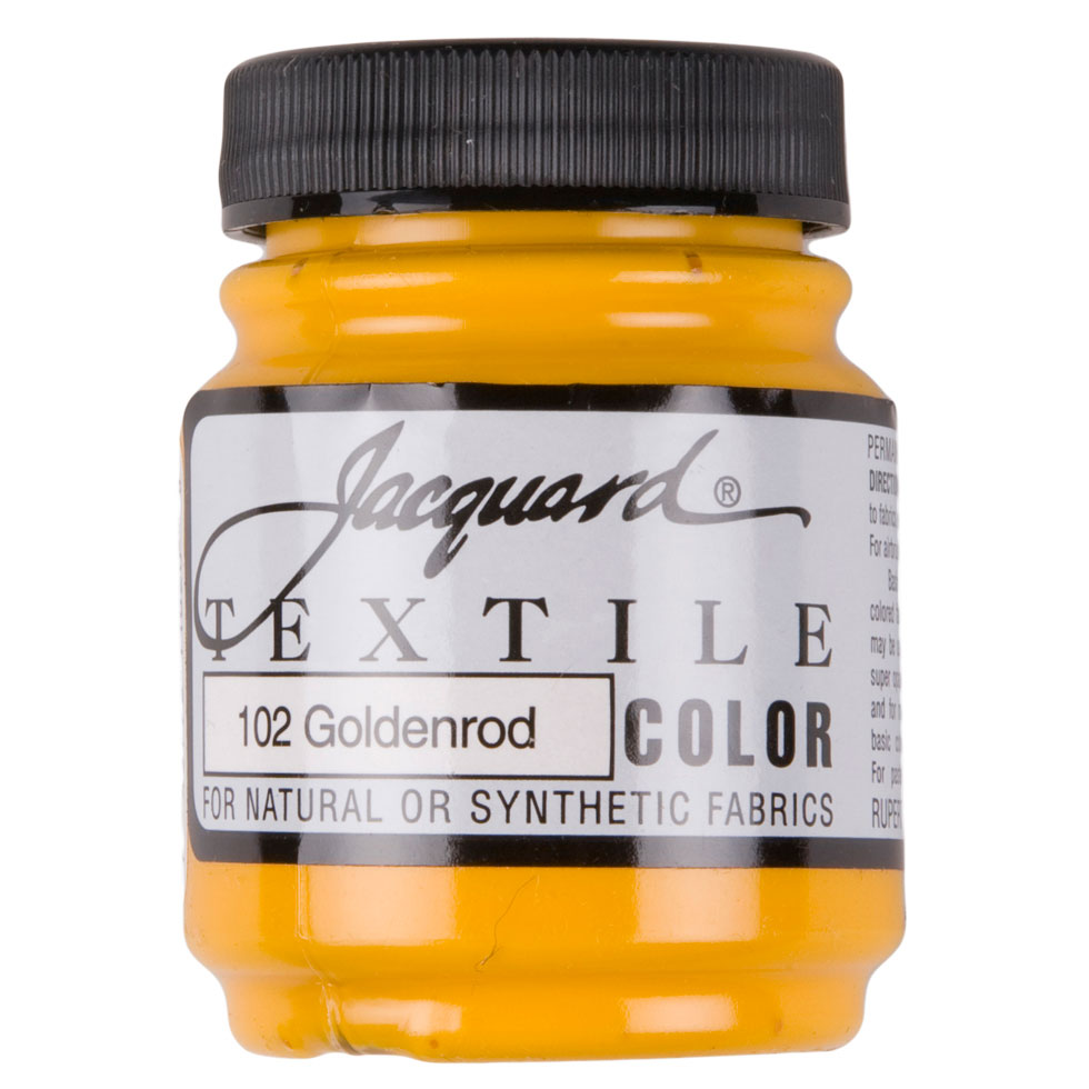Jacquard Textile Color Fabric Paint - 102 Golden Rod