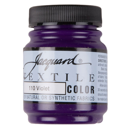 Jacquard Textile Color Fabric Paint - 110 Violet