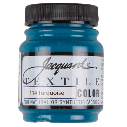 Jacquard Textile Color Fabric Paint - 114 Turquoise
