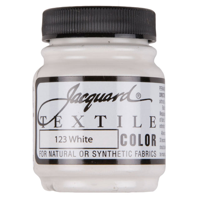 Jacquard Textile Color Fabric Paint - 123 White