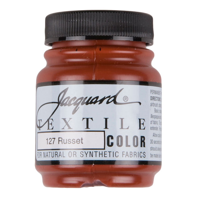 Jacquard Textile Color Fabric Paint - 127 Russet
