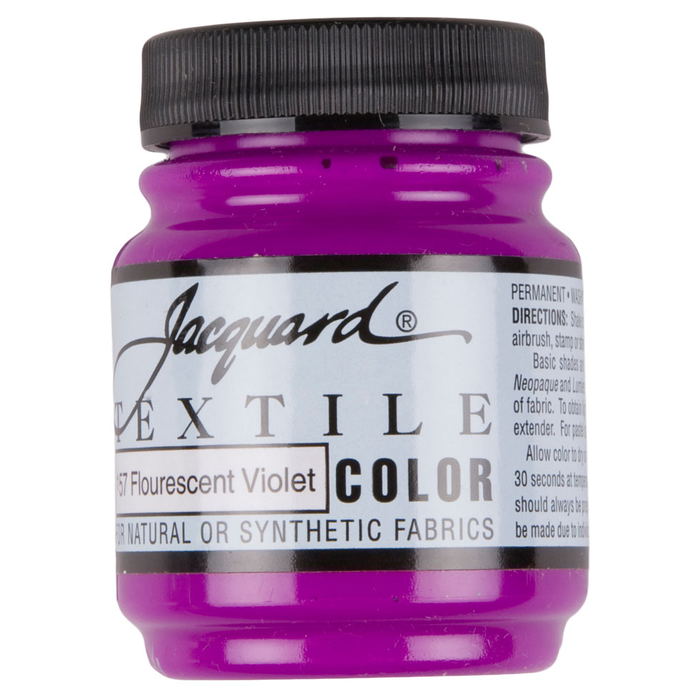 Jacquard Textile Color Fabric Paint - 157 Fluorescent Violet