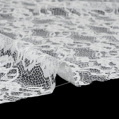 Chantilly Lace - Ivory Floral Vines