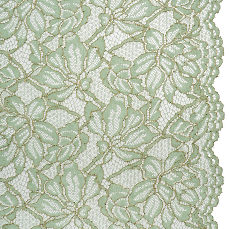 template--25877876670537__feature_collection_list_horizontal_tmckr6-Stretch Metallic Corded Lace with Finished Edges - Dusty Aqua and Gold Tropical Blossoms - Ottilie Collection