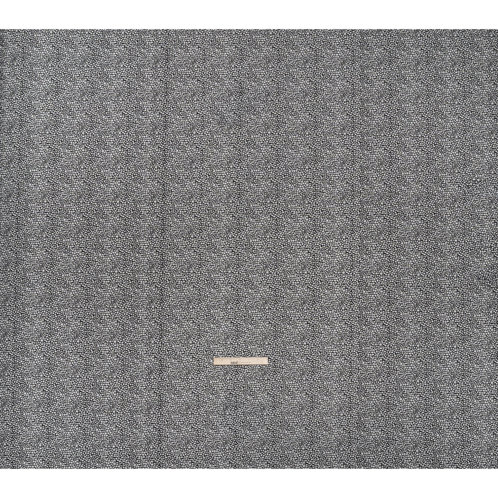 Nylon Raschel Mesh Lace - Black Bark Texture