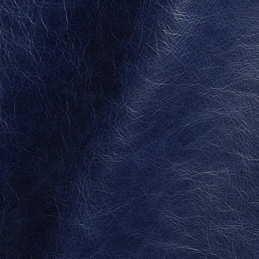 Madeira Italian Indigo Aniline Dyed Waxed Top Grain Cow Leather Hide