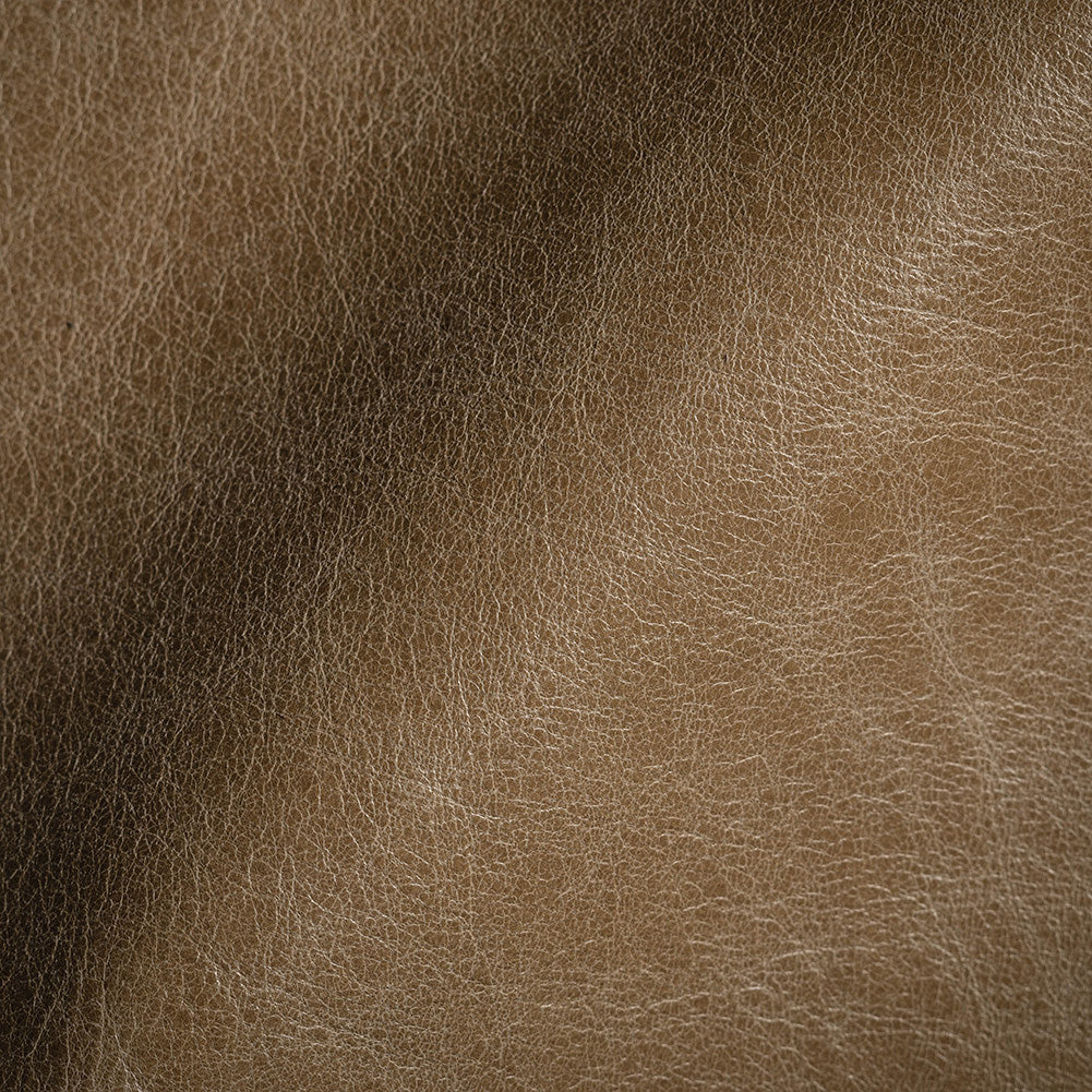 Madeira Italian Light Moss Aniline Dyed Waxed Top Grain Cow Leather Hide