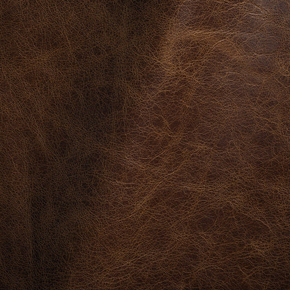 Madeira Italian Ranch Aniline Dyed Waxed Top Grain Cow Leather Hide
