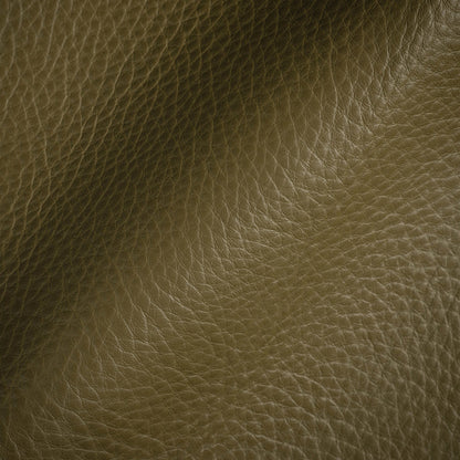 Paloma Italian Olive Semi-Aniline Natural Pebble Top Grain Performance Cow Leather Hide