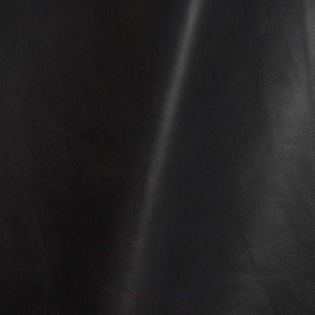 Julep Italian Black Smooth and Waxy Aniline Dyed Top Grain Cow Leather Hide