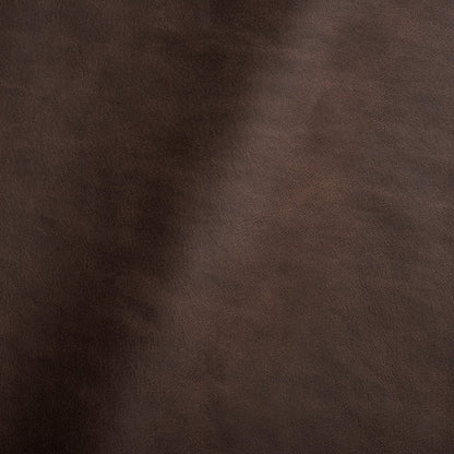 Martini Italian Espresso Aniline Dyed Smooth Nubuck Top Grain Cow Leather Hide