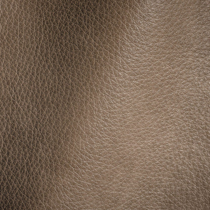 Moscato Italian Taupe Aniline Dyed Soft Top Grain Performance Cow Leather Hide with Protective Topcoat