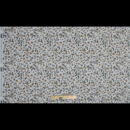 Mood Exclusive White Blooms of Nature's Bounty Cotton Voile