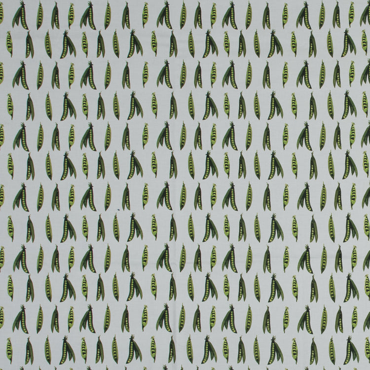 template--25130090922057__main-Stretch Cotton Sateen - White and Green Pea Pods - January Peas Print - Mood Exclusive Aloha Collection