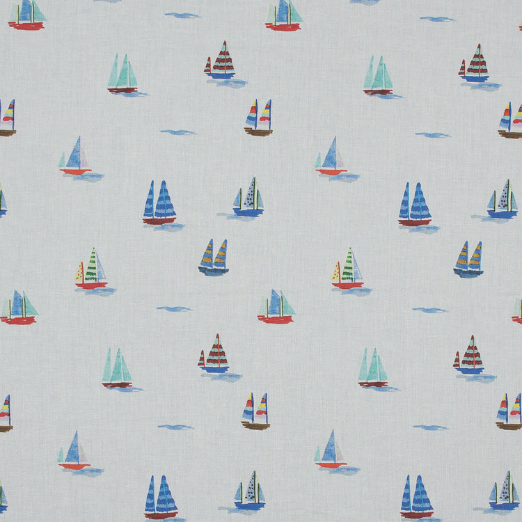 template--25130090922057__main-Cotton Voile - White and Blue Sailboats - Manu's Peace Print - Mood Exclusive Surya Collection
