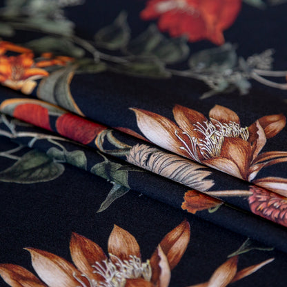 stretch cotton sateen dress fabric Heavy Cotton Sateen Fabric: Two-way Stretch, 225 GSM
