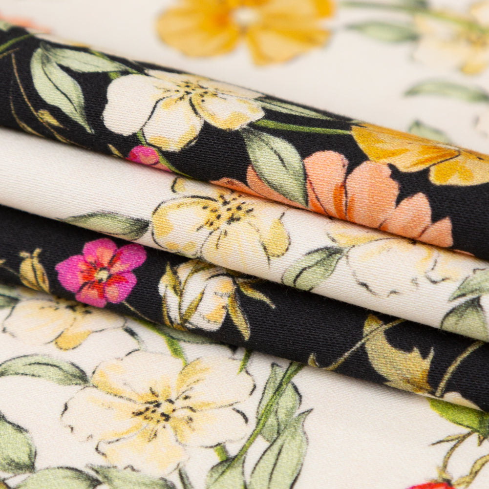 Mood Exclusive Better in the Night Stretch Cotton Sateen - Folded