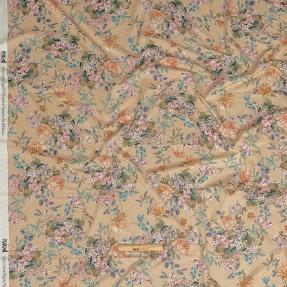 Cotton Voile - Bisque Floral - Trifling Thoughts Print - Mood Exclusive Kenko Collection