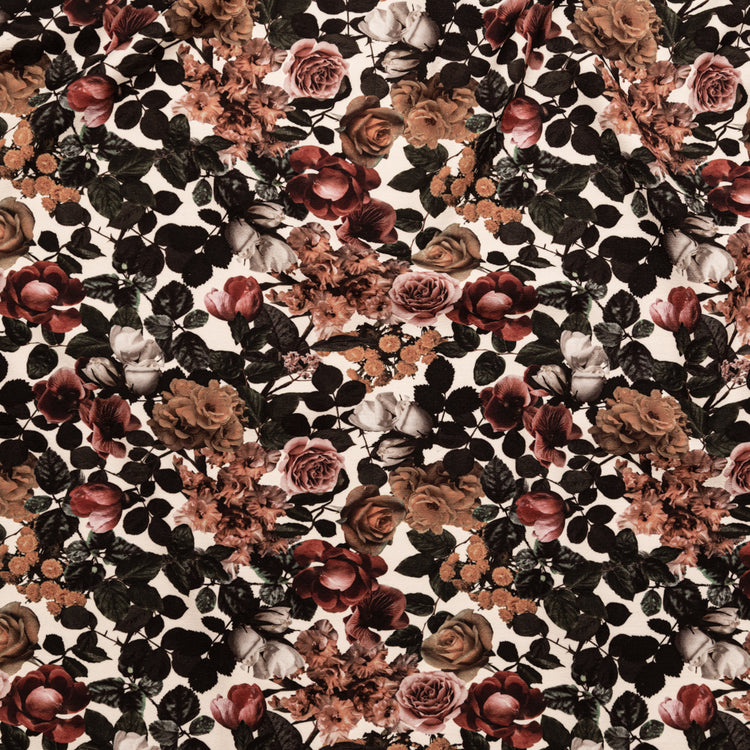 template--25130090922057__main-Stretch Polyester Crepe - White and Green Floral - Ethereal Verdure Print - Mood Exclusive Serengeti Collection