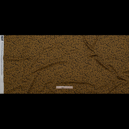 Satén de algodón elástico - Estampado floral Dijon - Estampado Poppy Paradise - Colección exclusiva Serengeti de Mood