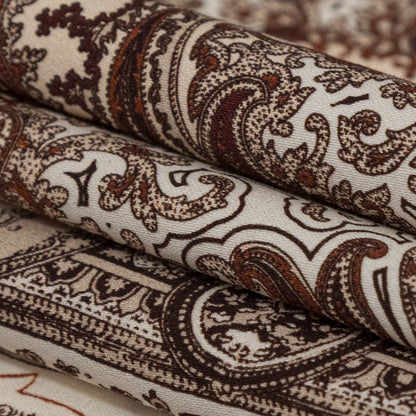 Stretch Cotton Sateen - Bandana Patchwork - Majestic Medley Print - Mood Exclusive Serengeti Collection