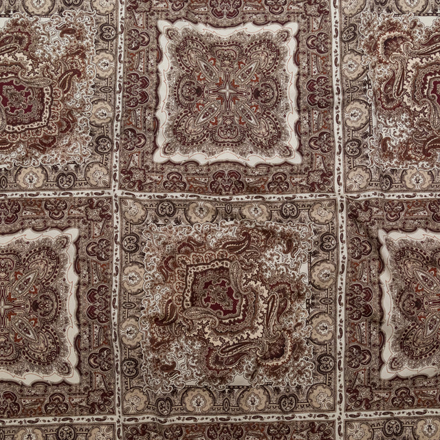 Stretch Cotton Sateen - Bandana Patchwork - Majestic Medley Print - Mood Exclusive Serengeti Collection