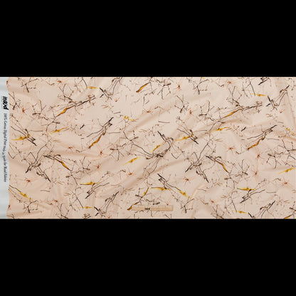 Cotton Voile - Pale Pink Abstract - Fragmented Impressions Print - Mood Exclusive Serengeti Collection