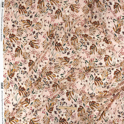 Cotton Voile - Pink Floral - Primavera Print - Mood Exclusive Viso Collection