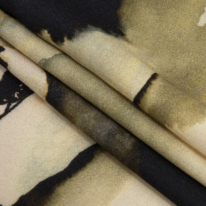 Rayon Challis - Watercolor Trees - Spectral Canopy Print - Mood Exclusive Rio Collection