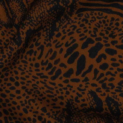Rayon Challis - Animal Print Patchwork - Untamed Masquerade Print - Mood Exclusive Rio Collection