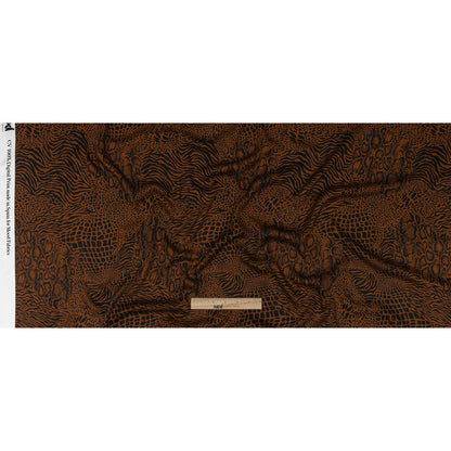 Rayon Challis - Animal Print Patchwork - Untamed Masquerade Print - Mood Exclusive Rio Collection