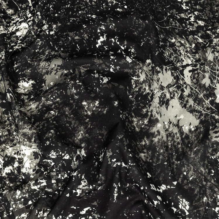 template--26688905969737__main-Cotton Voile - Black and White Leafy Branches - Sylvan Spectres Print - Mood Exclusive Twilight Collection