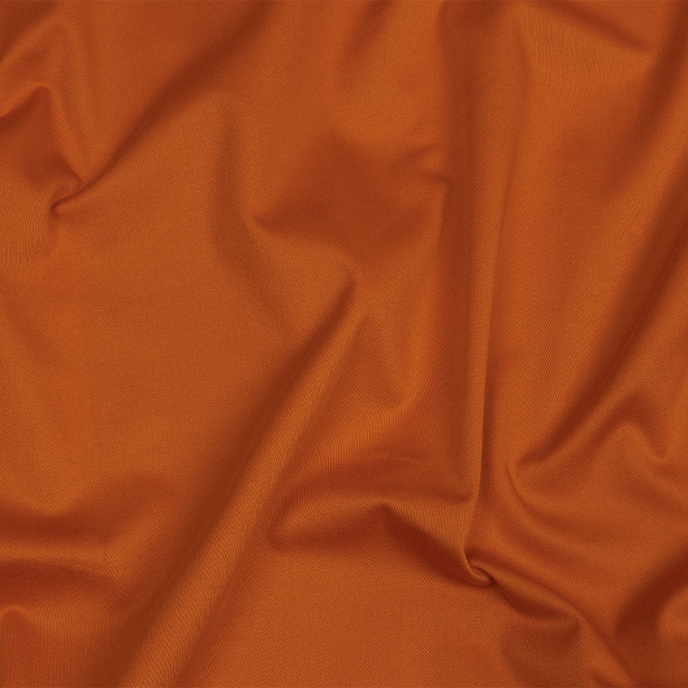 Stretch Cotton Sateen - Harvest Pumpkin - Mood Exclusive Carlos Collection